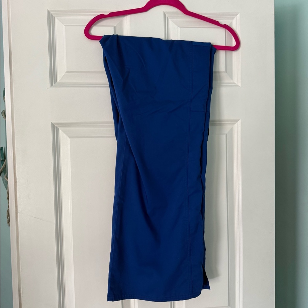 Cherokee Revolution Royal Blue Workwear Scrub Set XL - Picture 7 of 7